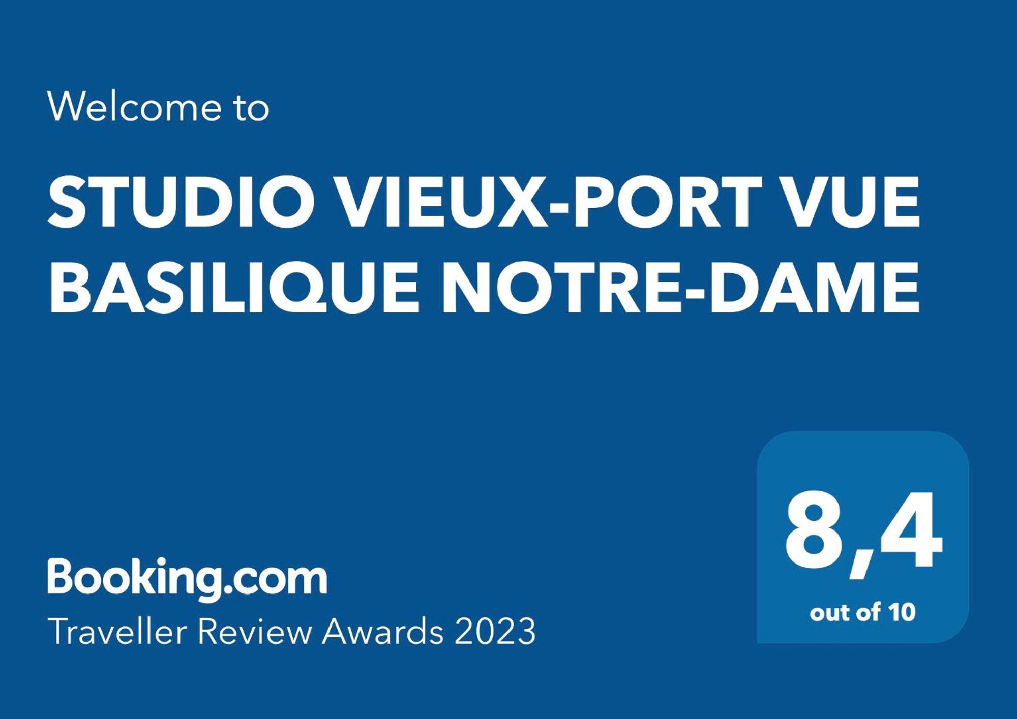 マルセイユStudio Vieux-Port Vue Basilique Notre-Dameアパートメント エクステリア 写真